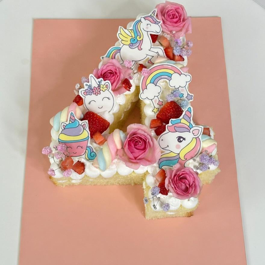 數字造型蛋糕 | 訂製造型蛋糕 - My Sweet Art