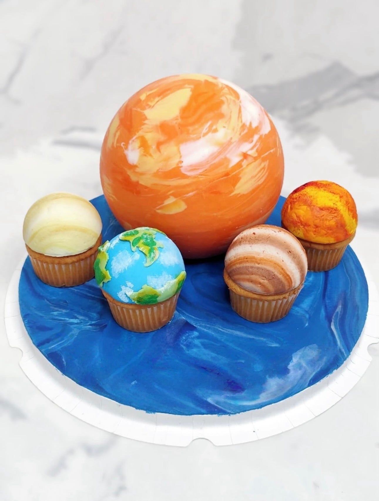 扑扑星球(連4個原味杯子蛋糕)