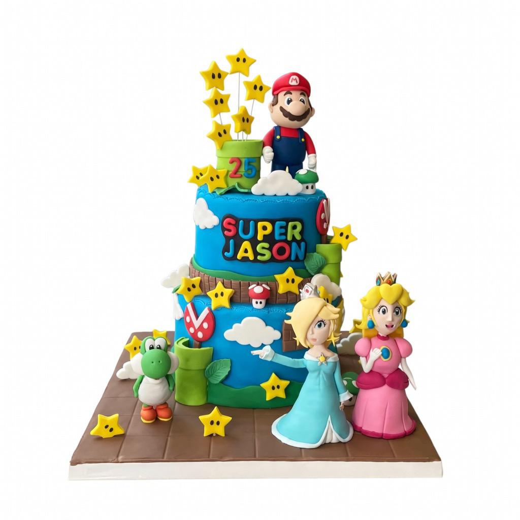 Super Mario 造型蛋糕 | 訂製造型蛋糕 - My Sweet Art
