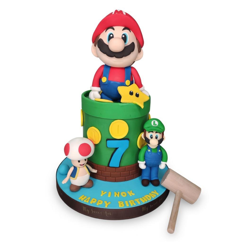 扑扑Super Mario 造型蛋糕 | 訂製造型蛋糕 - My Sweet Art