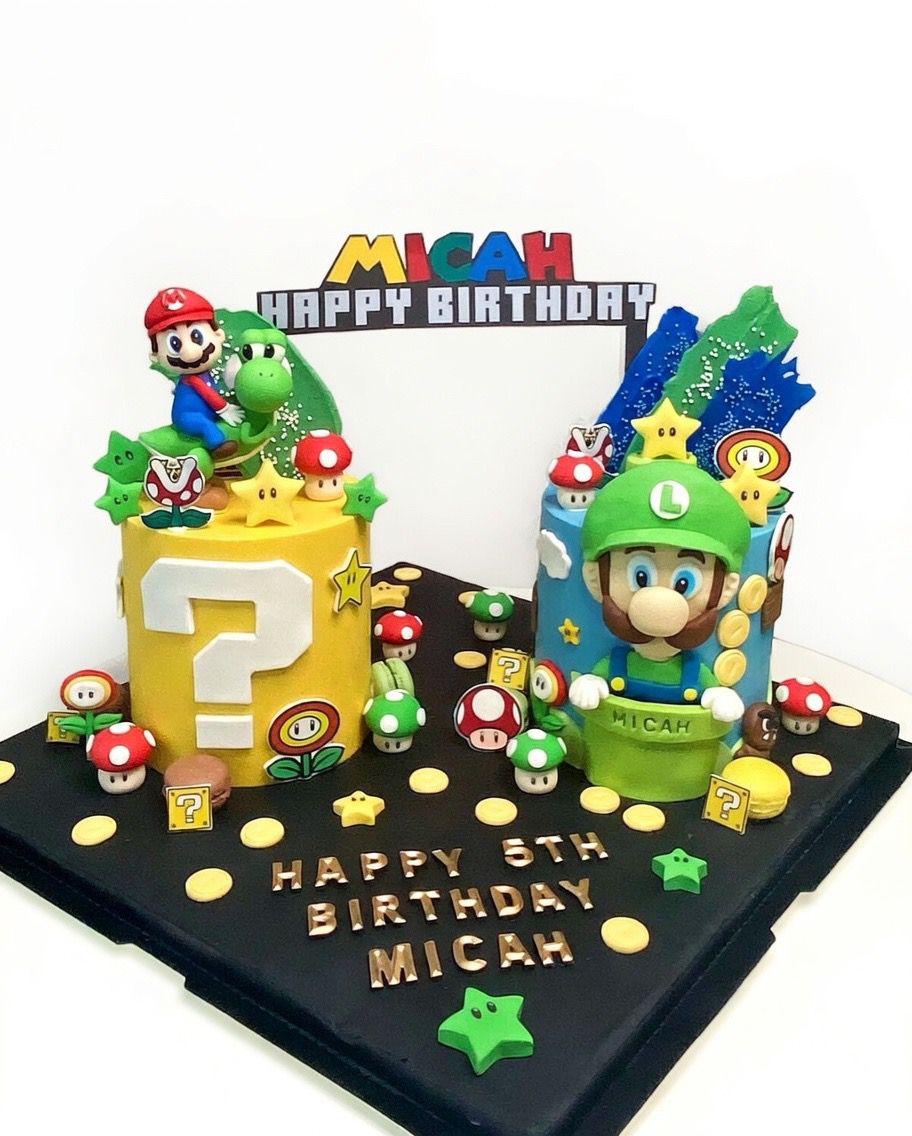 Super Mario 造型蛋糕 | 訂製造型蛋糕 - My Sweet Art