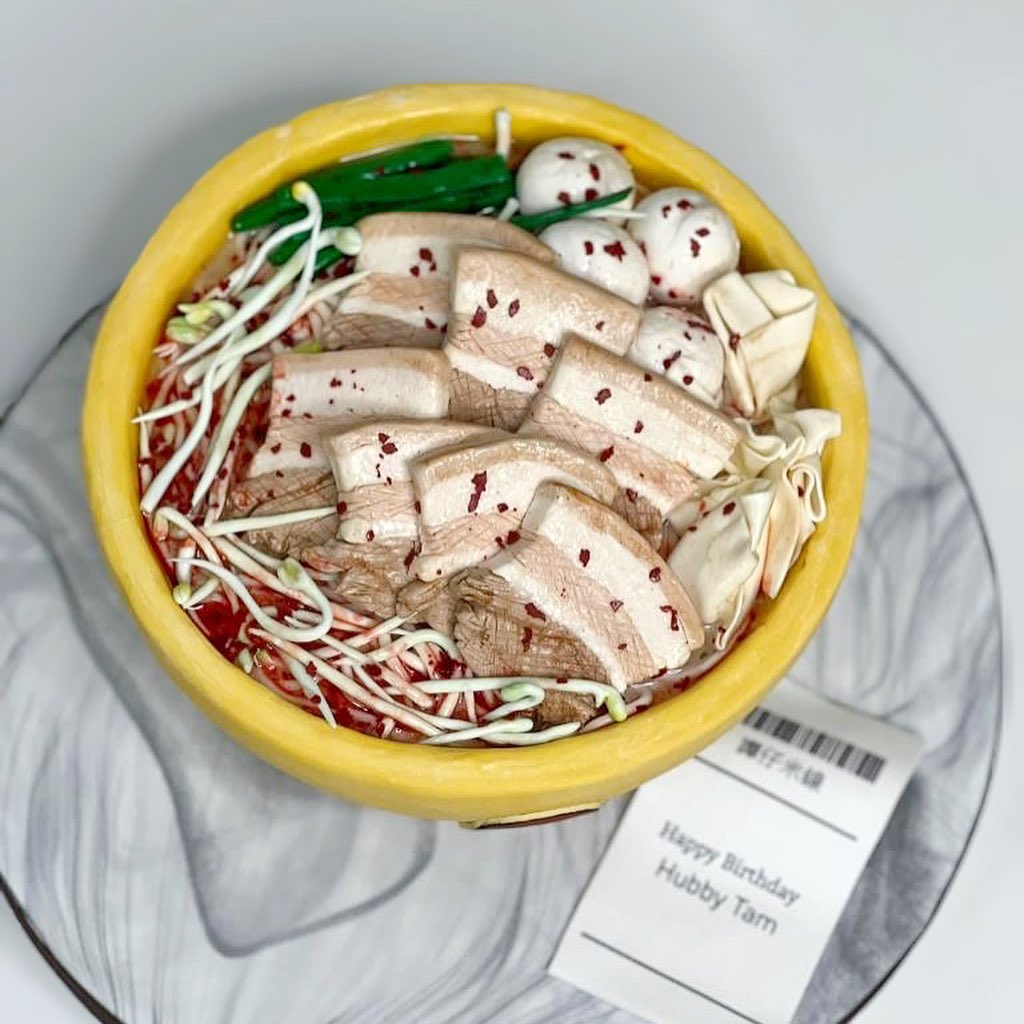米線造型蛋糕 | 訂製造型蛋糕 - My Sweet Art