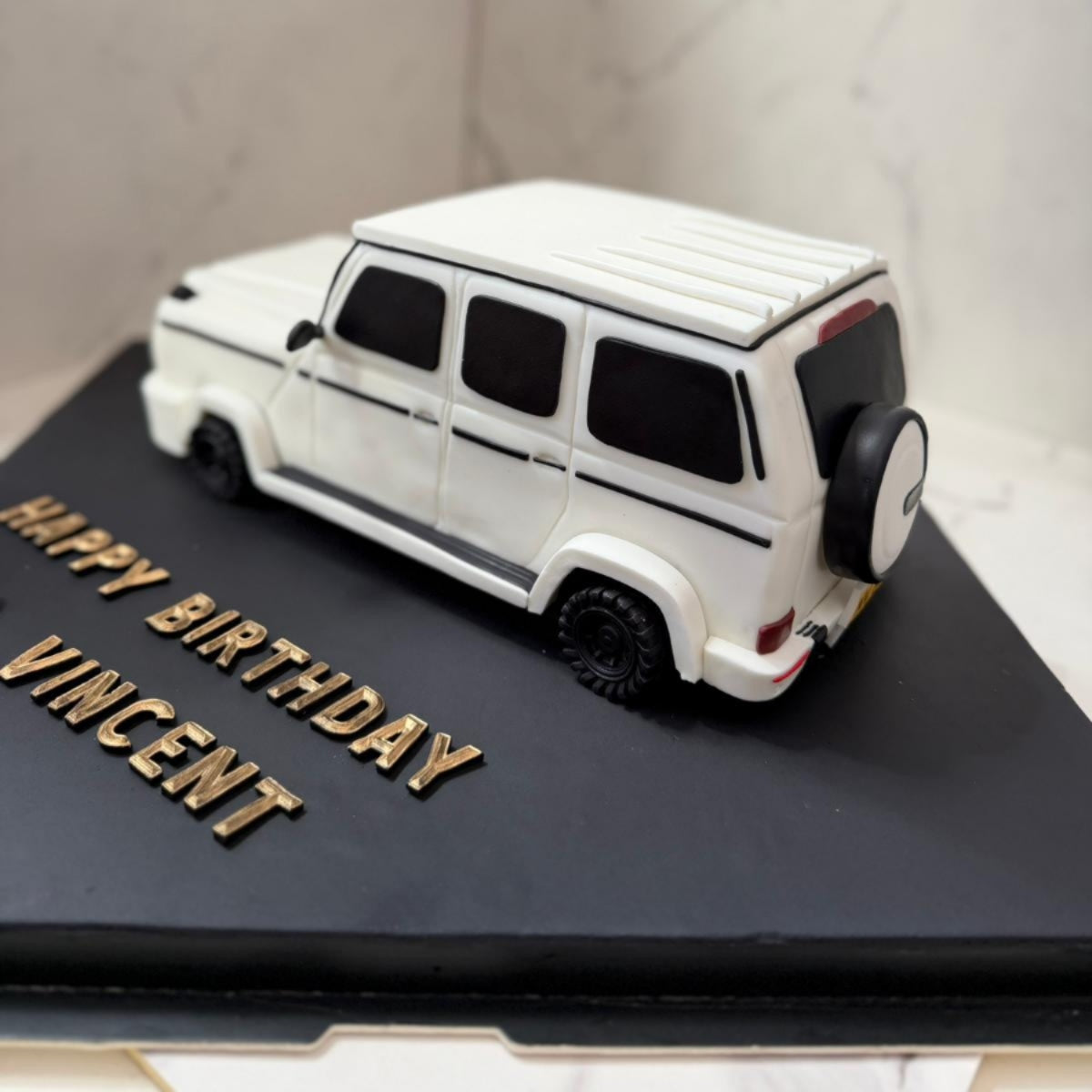 Mercedes Benz越野車造型蛋糕 | 訂製造型蛋糕 - My Sweet Art