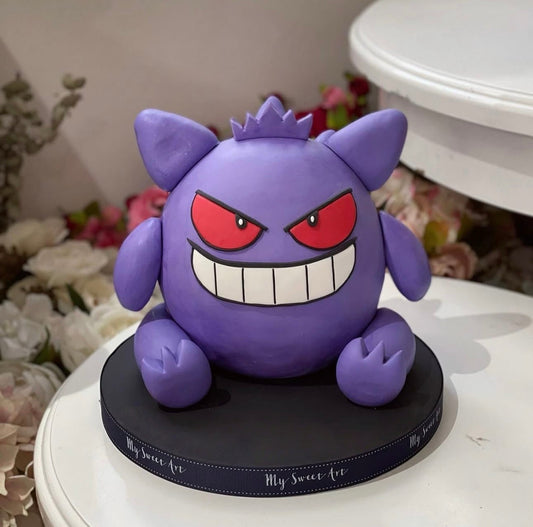 耿鬼造型蛋糕 | 訂製造型蛋糕 - My Sweet Art