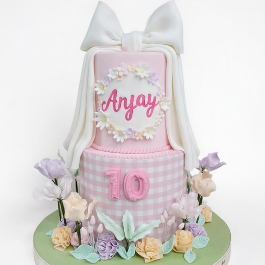 蝴蝶結造型蛋糕  | 訂製造型蛋糕 - My Sweet Art