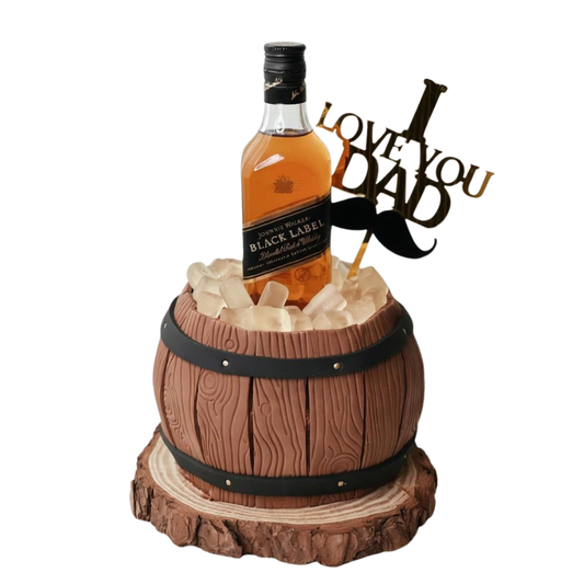 威士忌造型蛋糕 | 訂製造型蛋糕 - My Sweet Art