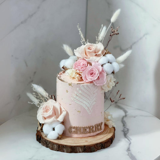 保鮮花造型蛋糕 | 訂製造型蛋糕 - My Sweet Art
