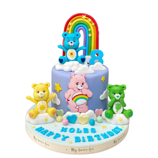 Care Bears 彩虹造型蛋糕 | 訂製造型蛋糕 - My Sweet Art