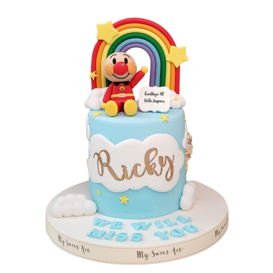 麵包超人造型蛋糕 | 訂製造型蛋糕 - My Sweet Art