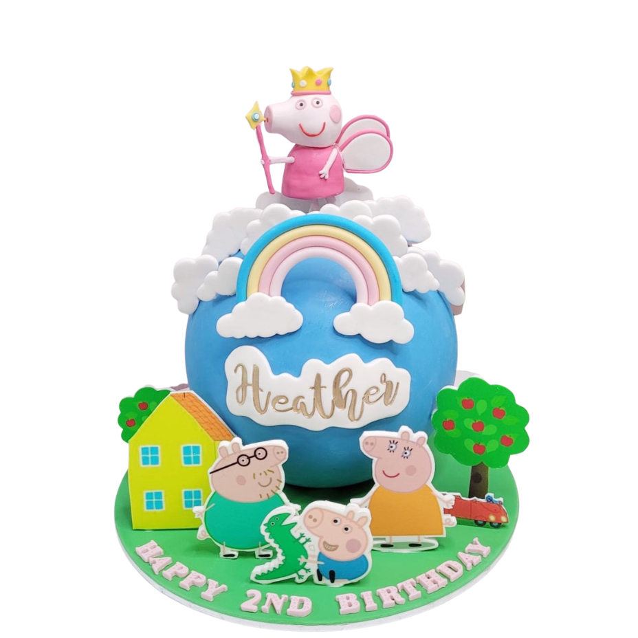 扑扑Peppa Pig造型蛋糕 | 訂製造型蛋糕 - My Sweet Art