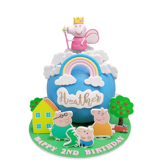 扑扑Peppa Pig造型蛋糕 | 訂製造型蛋糕 - My Sweet Art
