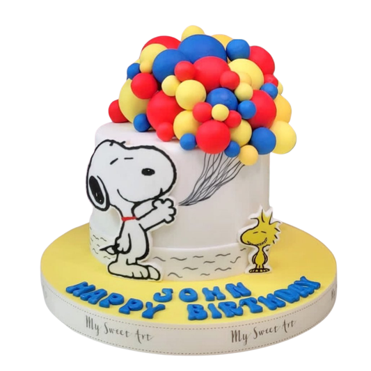 Snoopy造型蛋糕 | 訂製造型蛋糕 - My Sweet Art