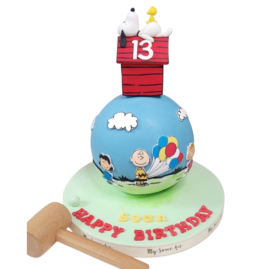 扑扑Snoopy造型蛋糕 | 訂製造型蛋糕 - My Sweet Art