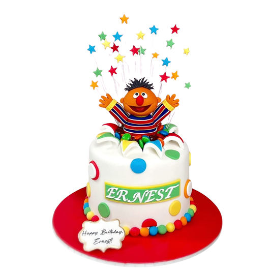 Ernie 造型蛋糕 | 訂製造型蛋糕 - My Sweet Art