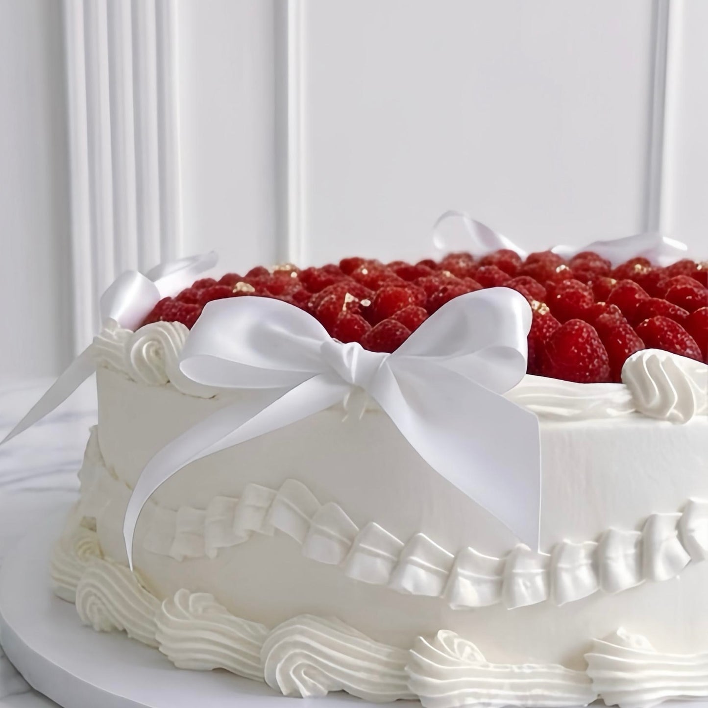 大型鮮忌廉莓果造型結婚蛋糕 (D) The Grand Celebration Fruit Cake / Table Cake/ Wedding cake (D)