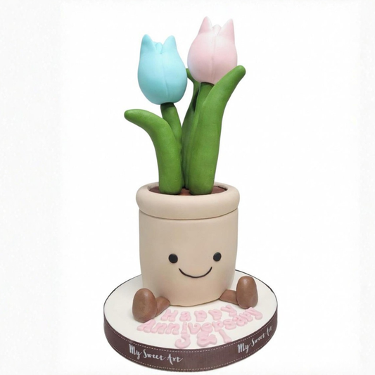 Jellycat盆栽造型蛋糕 | 訂製造型蛋糕 - My Sweet Art