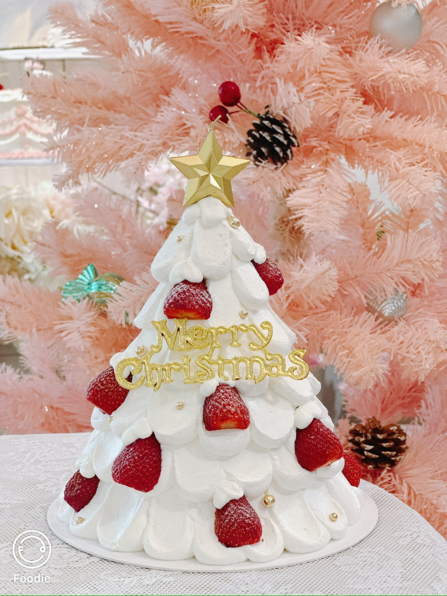 聖誕樹立體蛋糕