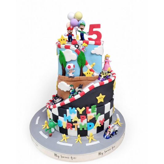 Super Mario 造型蛋糕 | 訂製造型蛋糕 - My Sweet Art