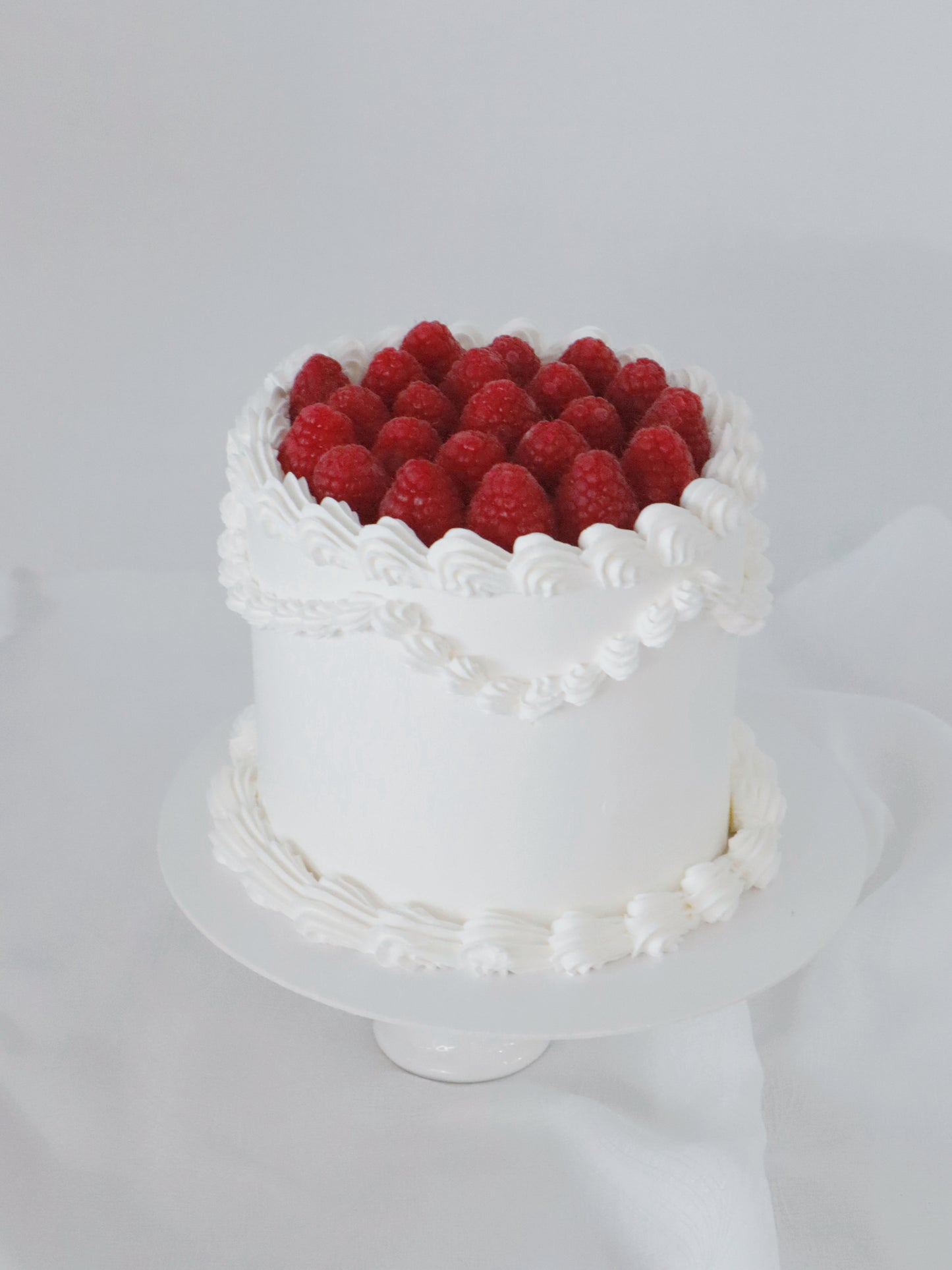 鮮忌廉草莓/紅莓 蛋糕￼