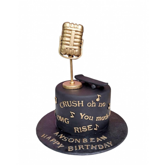 咪高峰造型蛋糕 | 訂製造型蛋糕 - My Sweet Art