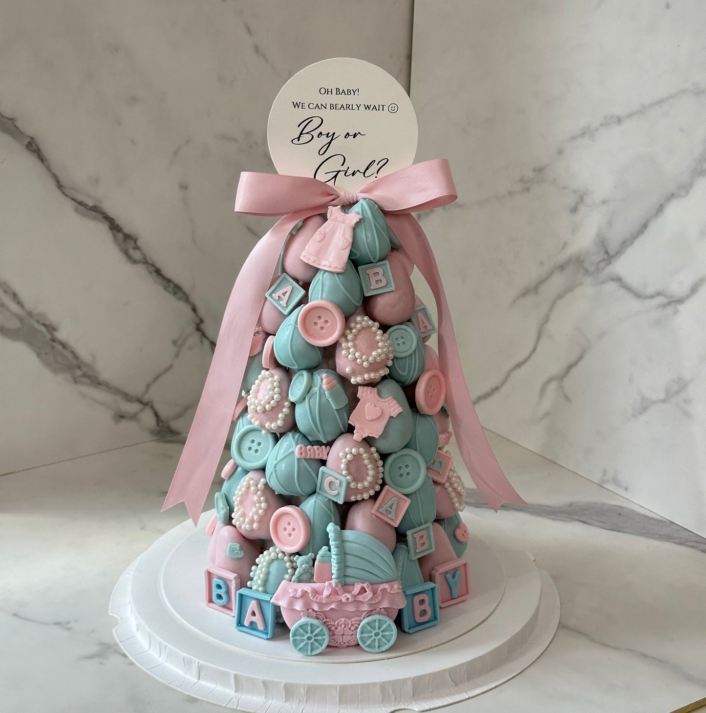 草莓塔（性別揭曉/生日)(不含蛋糕）