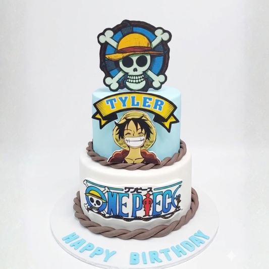 海賊王造型蛋糕 | 訂製造型蛋糕 - My Sweet Art
