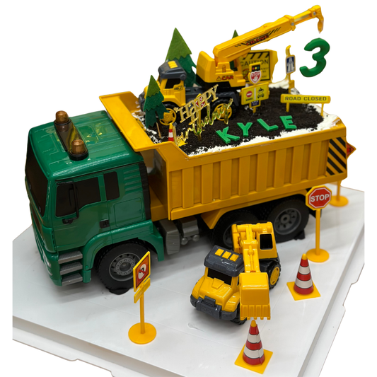 工程車造型蛋糕 | 訂製造型蛋糕 - My Sweet Art