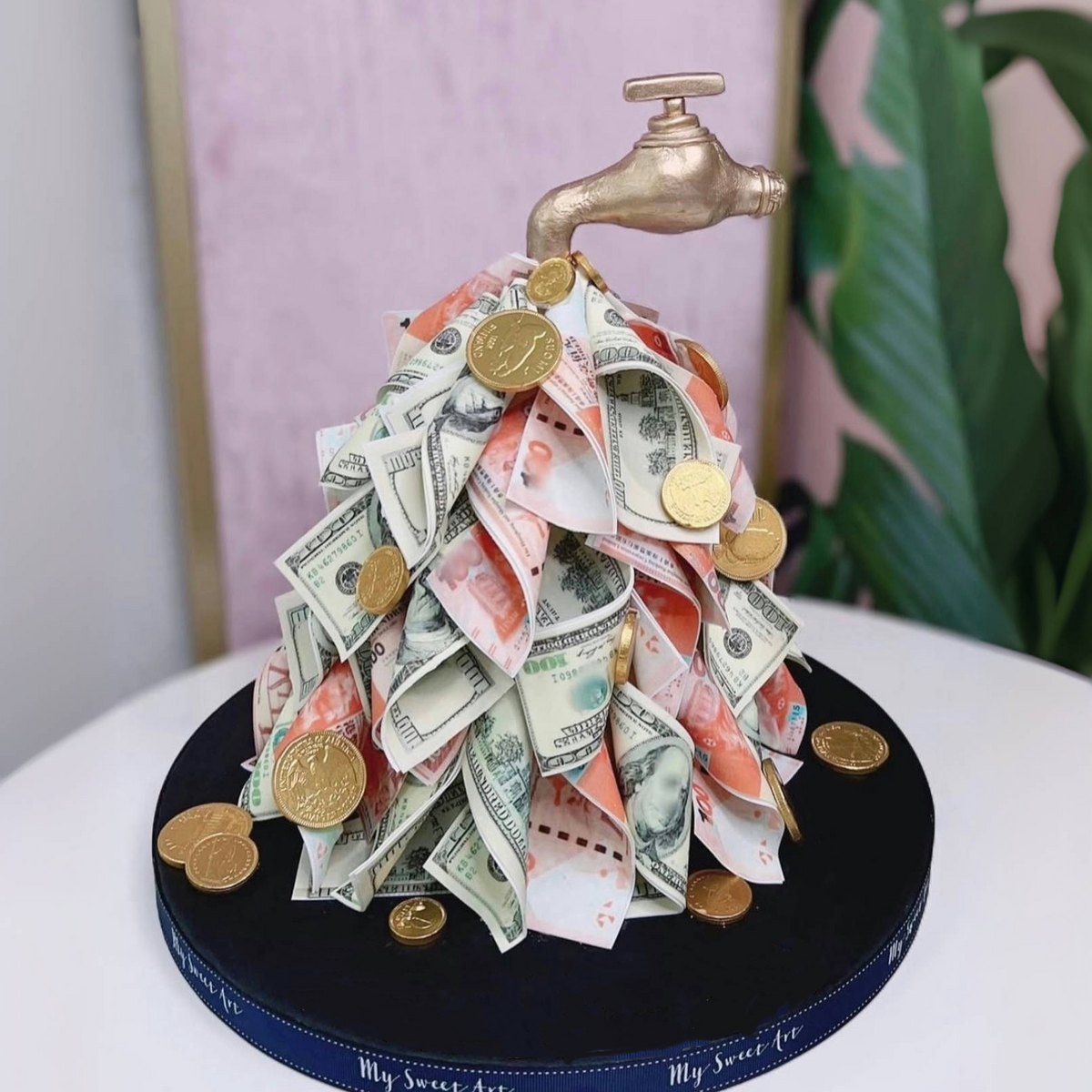 水喉錢造型蛋糕 | 訂製造型蛋糕 - My Sweet Art