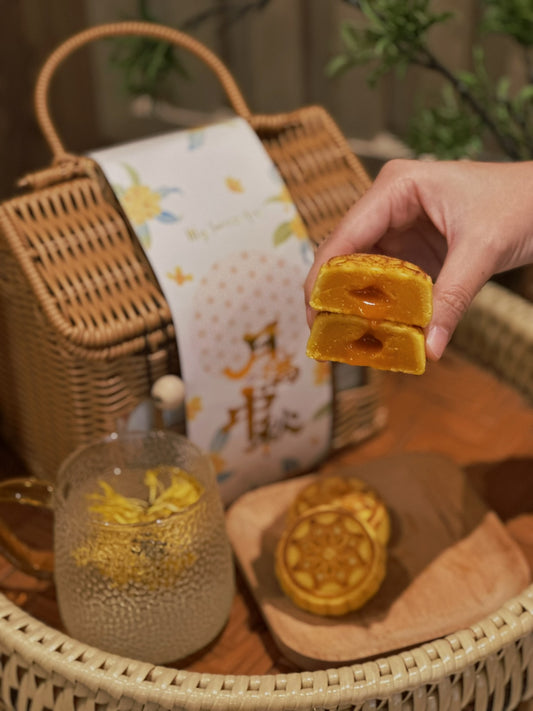 流心奶黃月餅禮盒￼（早鳥優惠）