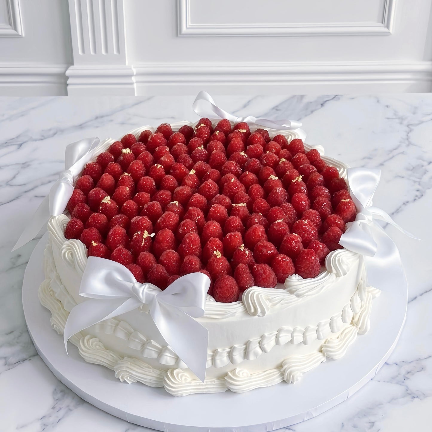 大型鮮忌廉莓果造型結婚蛋糕 (D) The Grand Celebration Fruit Cake / Table Cake/ Wedding cake (D)