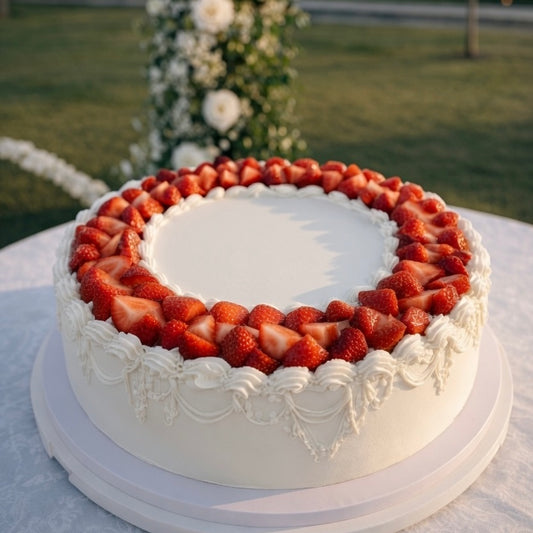 大型鮮忌廉水果造型結婚蛋糕 (款式C) The Grand Celebration Fruit Cake / Table Cake/ Wedding cake (Style C)