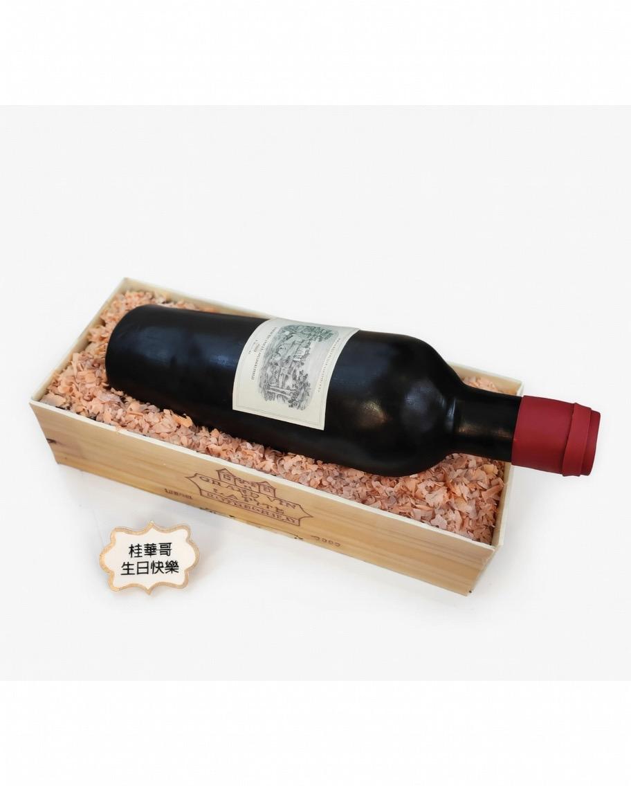 紅酒樽造型蛋糕 | 訂製造型蛋糕 - My Sweet Art