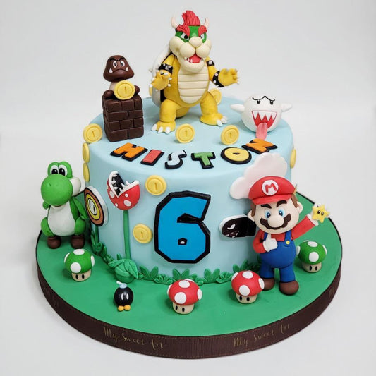 Super Mario 造型蛋糕 | 訂製造型蛋糕 - My Sweet Art