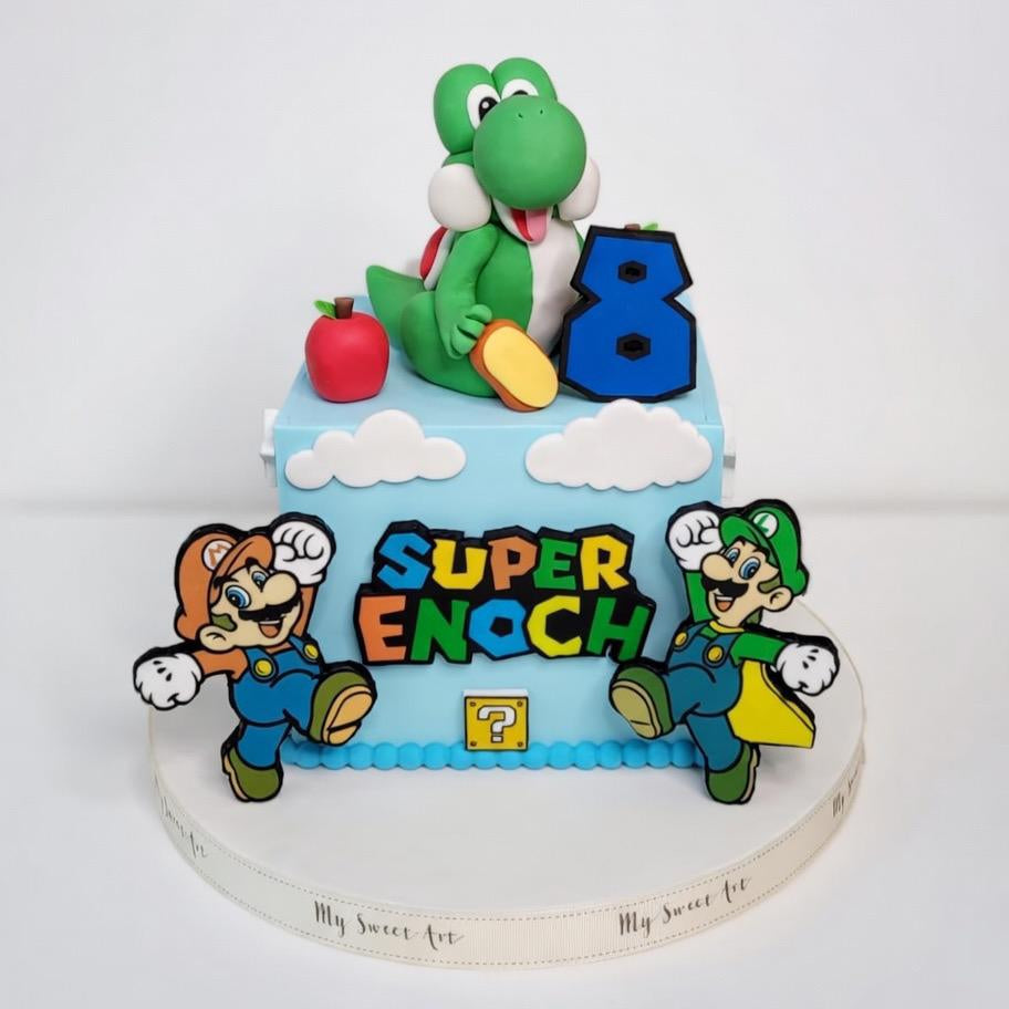 Super Mario 造型蛋糕 | 訂製造型蛋糕 - My Sweet Art