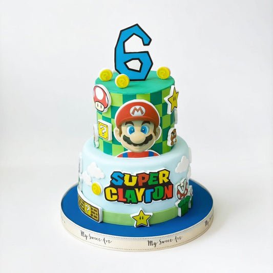 Super Mario 造型蛋糕 | 訂製造型蛋糕 - My Sweet Art