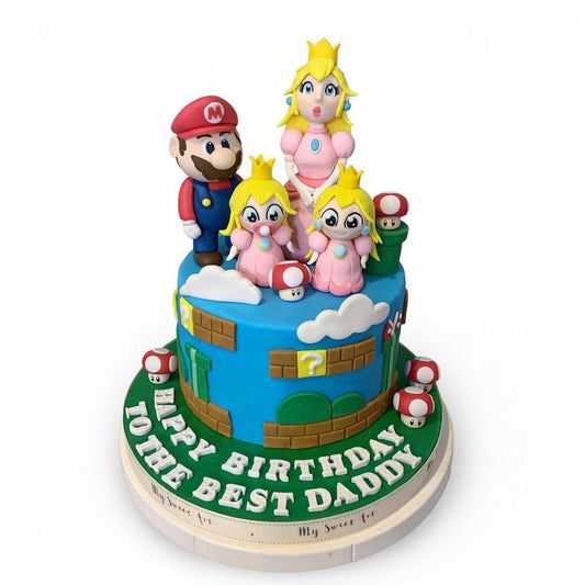 Super Mario 造型蛋糕 | 訂製造型蛋糕 - My Sweet Art