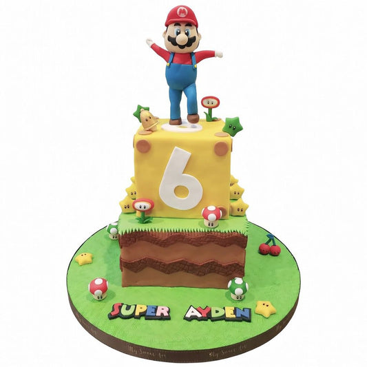 Super Mario 造型蛋糕 | 訂製造型蛋糕 - My Sweet Art
