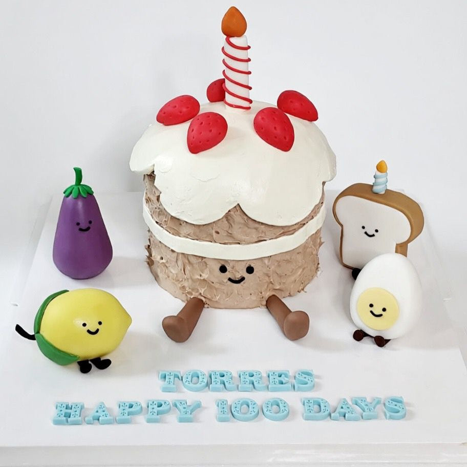 Jellycat 百日宴造型蛋糕  | 訂製造型蛋糕 - My Sweet Art