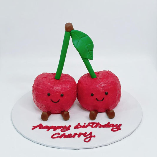 Jellycat櫻桃造型蛋糕 | 訂製造型蛋糕 - My Sweet Art