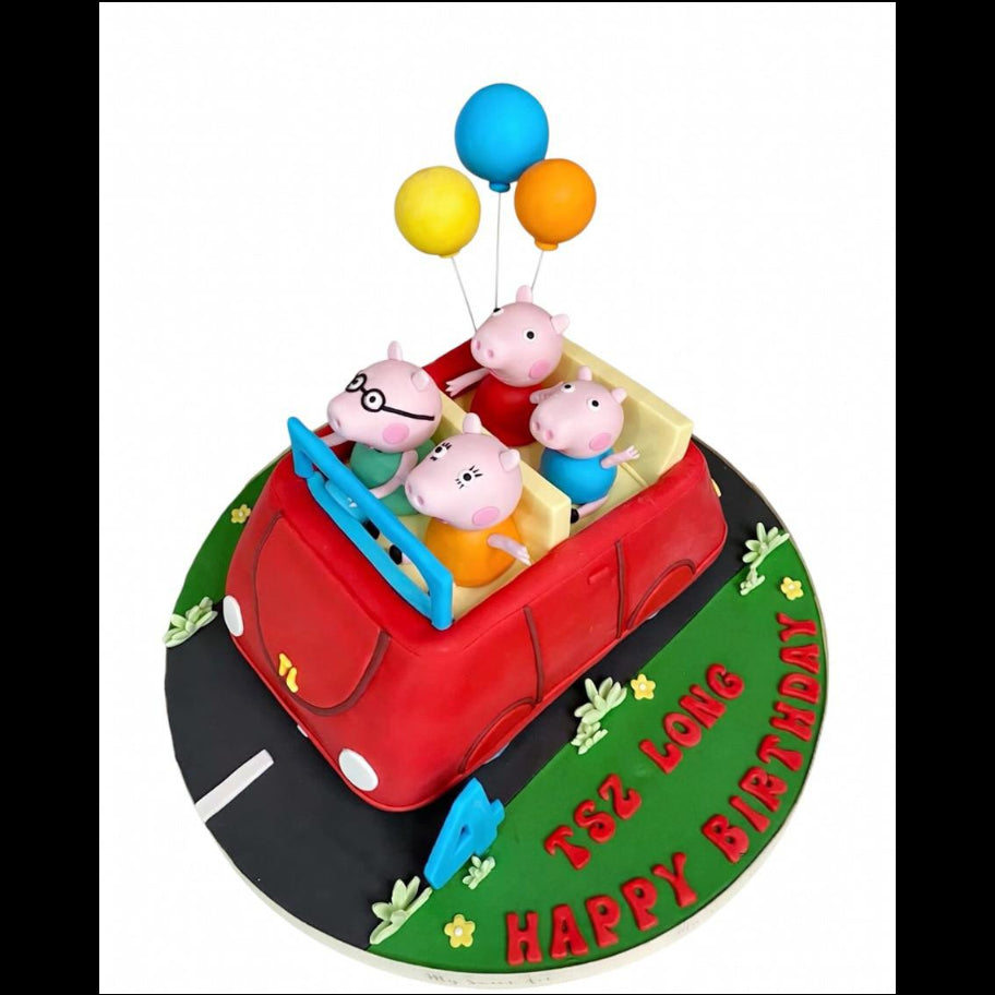 Peppa Pig造型蛋糕
