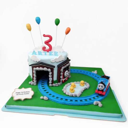 Thomas and Friends 造型蛋糕 | 訂製造型蛋糕 - My Sweet Art