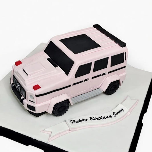 Mercedes Benz越野車造型蛋糕 | 訂製造型蛋糕 - My Sweet Art