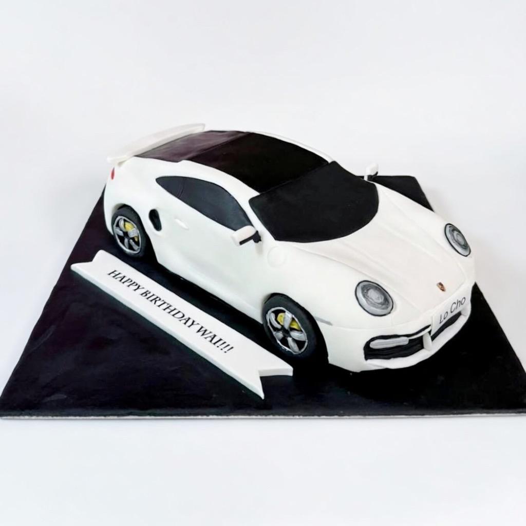跑車造型蛋糕 | 訂製造型蛋糕 - My Sweet Art
