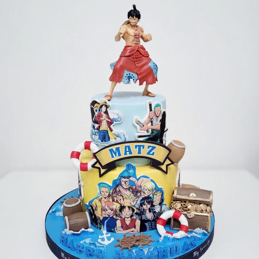 海賊王造型蛋糕 | 訂製造型蛋糕 - My Sweet Art