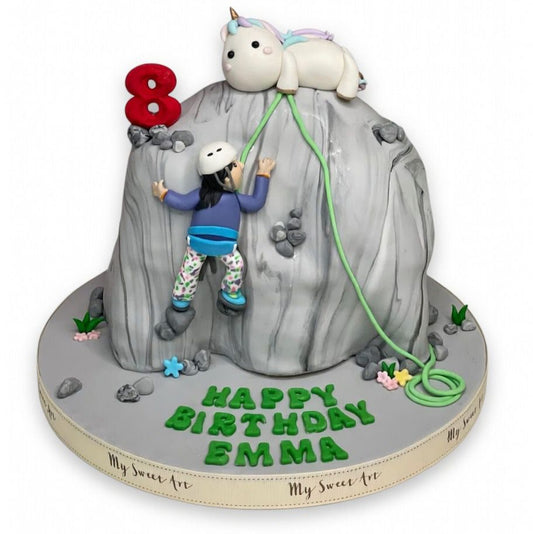 攀石人像造型蛋糕 | 訂製造型蛋糕 - My Sweet Art