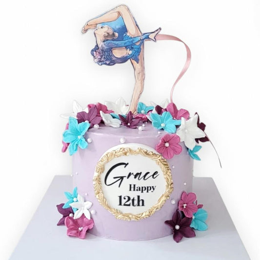 舞蹈員造型蛋糕 | 訂製造型蛋糕 - My Sweet Art