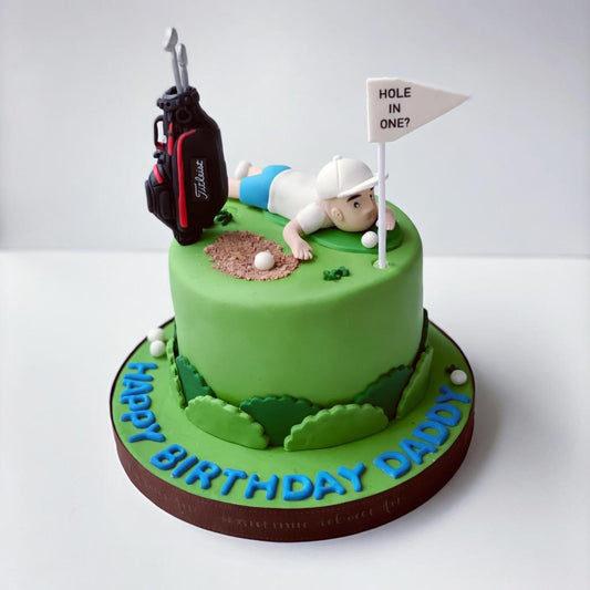 高爾夫球人像造型蛋糕  | 訂製造型蛋糕 - My Sweet Art