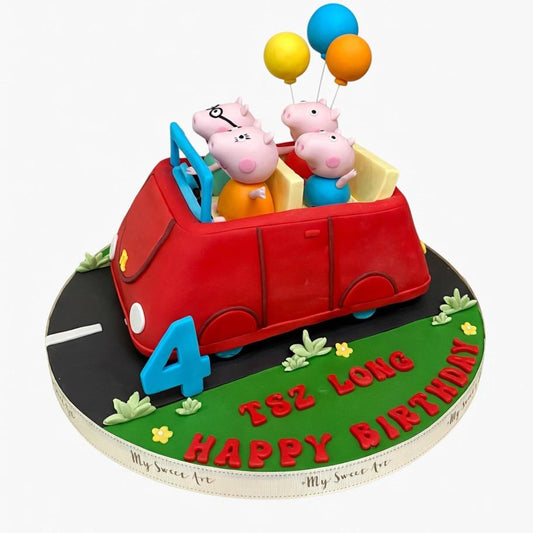 Peppa Pig造型蛋糕