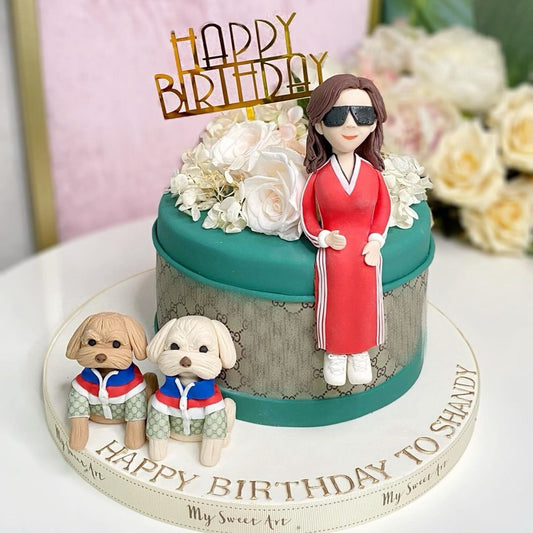 人像寵物造型蛋糕 | 訂製造型蛋糕 - My Sweet Art