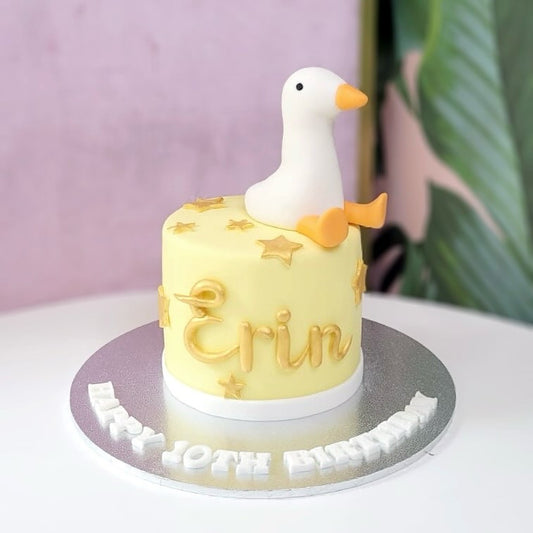 鴨仔造型蛋糕 | 訂製造型蛋糕 - My Sweet Art